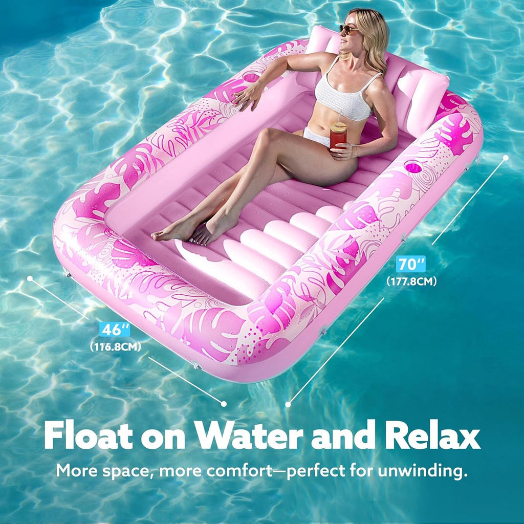 Tanning Pool - Luxe Opblaasbaar Zonnebed (Roze)