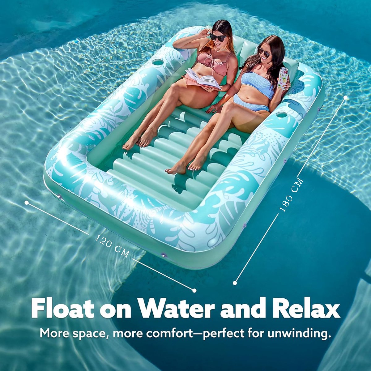Tanning Pool - Luxe Opblaasbaar Zonnebed (Blauw)